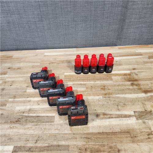 HOUSTON LOCATION - AS-IS HOUSTON LOCATION - AS-IS MILWAUKEE BATTERY PACK QTY - 10
