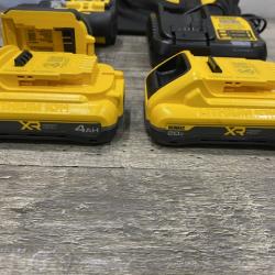 AS-IS DEWALT 20V XR Lithium-Ion Cordless Brushless 1/2 in. Drill/Driver Kit