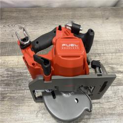AS-IS Milwaukee FUEL 18V Lithium-Ion Brushless Cordless 6-1/2 in. Circular Saw (Tool-Only)