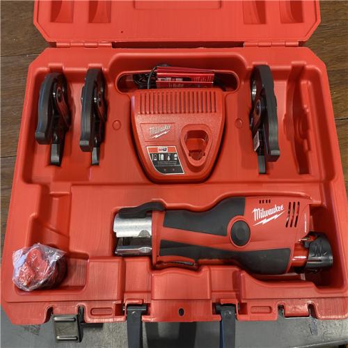 AS-IS Milwaukee 2473-22 M12 Li-Ion FORCE LOGIC Press Tool Kit New