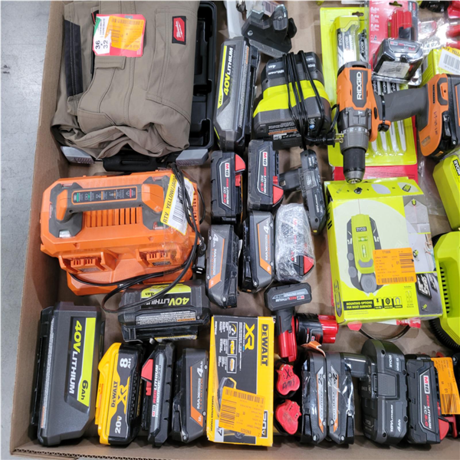CALIFORNIA AS-IS TOOL PALLET