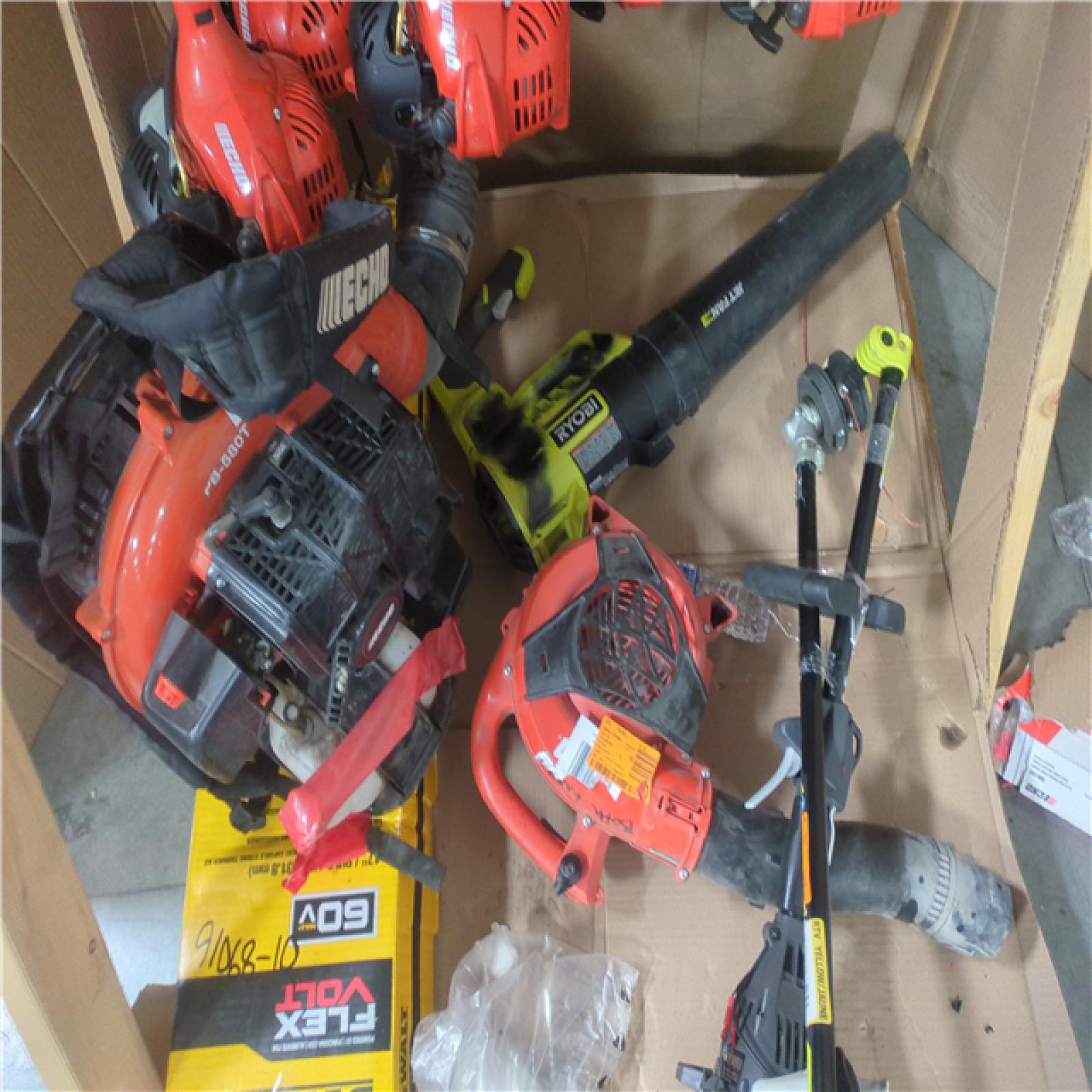 CALIFORNIA AS-IS OUTDOOR POWER EQUIPMENT