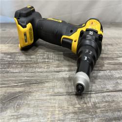 AS-IS DEWALT 20-Volt MAX Cordless 3/16 in. Rivet Tool (Tool-Only)