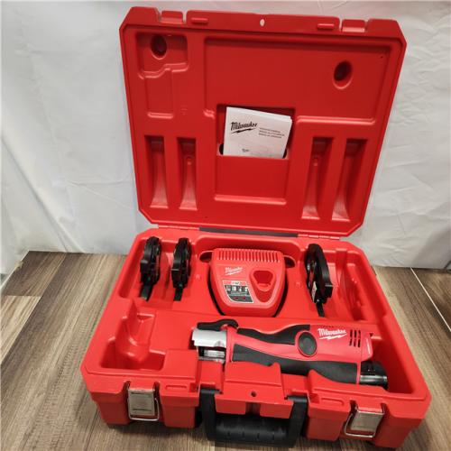 AS-IS -Milwaukee M12 Force Logic Press Tool 1/2 in. to 1 in. Kit
