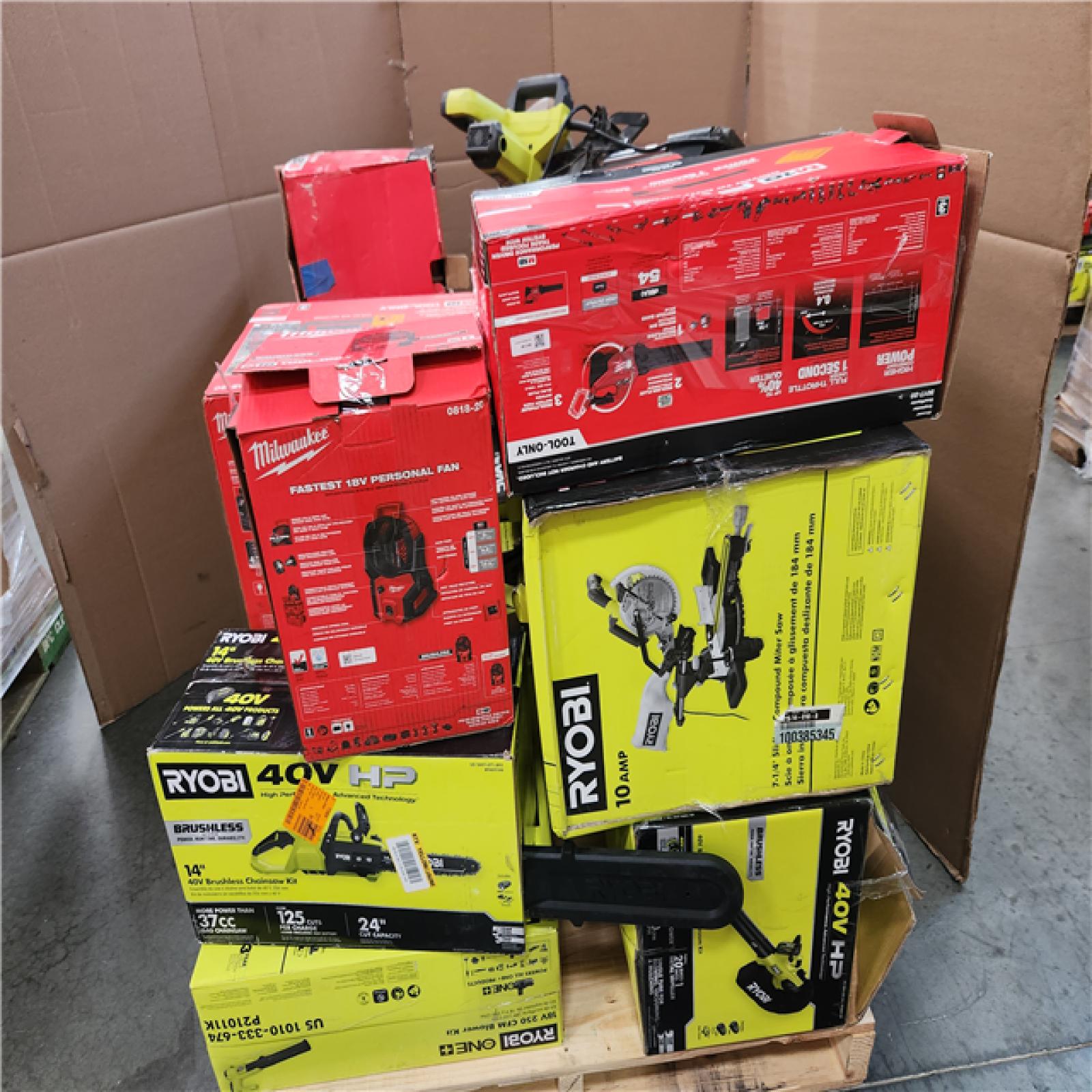 CALIFORNIA AS-IS TOOL PALLET