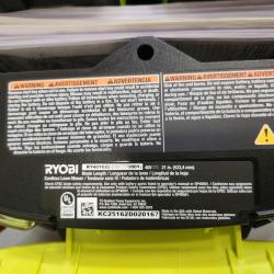 Phoenix NEW RYOBI 40V HP Brushless 21 Whisper Series Cordless Walk-Behind Multi-Blade Push Lawn Mower - (2) 6.0 Ah Batteries & Charger