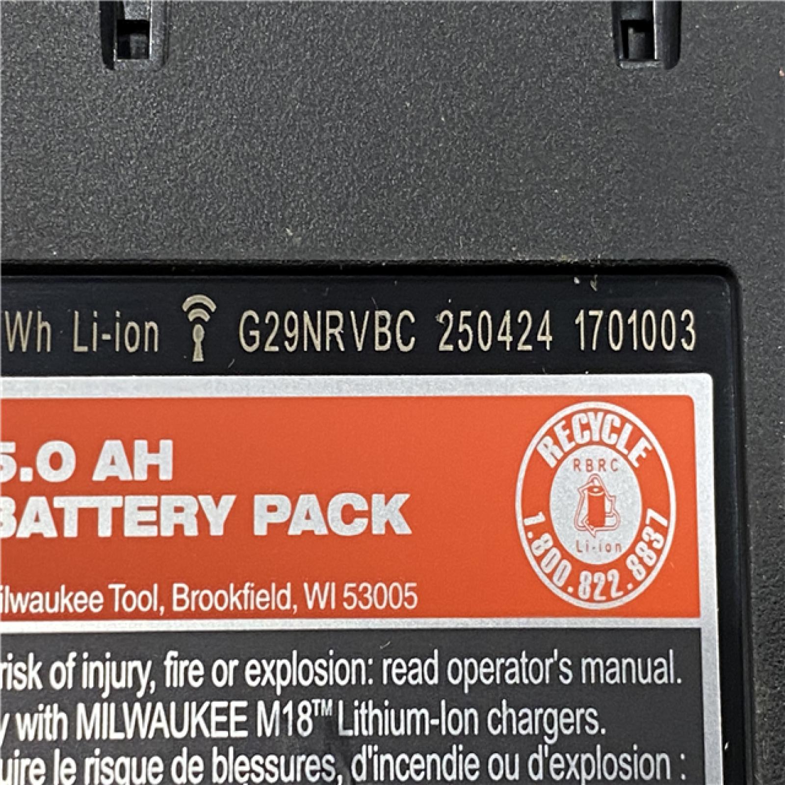 AS-IS Milwaukee FUEL 18V Lithium-Ion Brushless Cordless Hammer Drill and Impact Driver Combo Kit