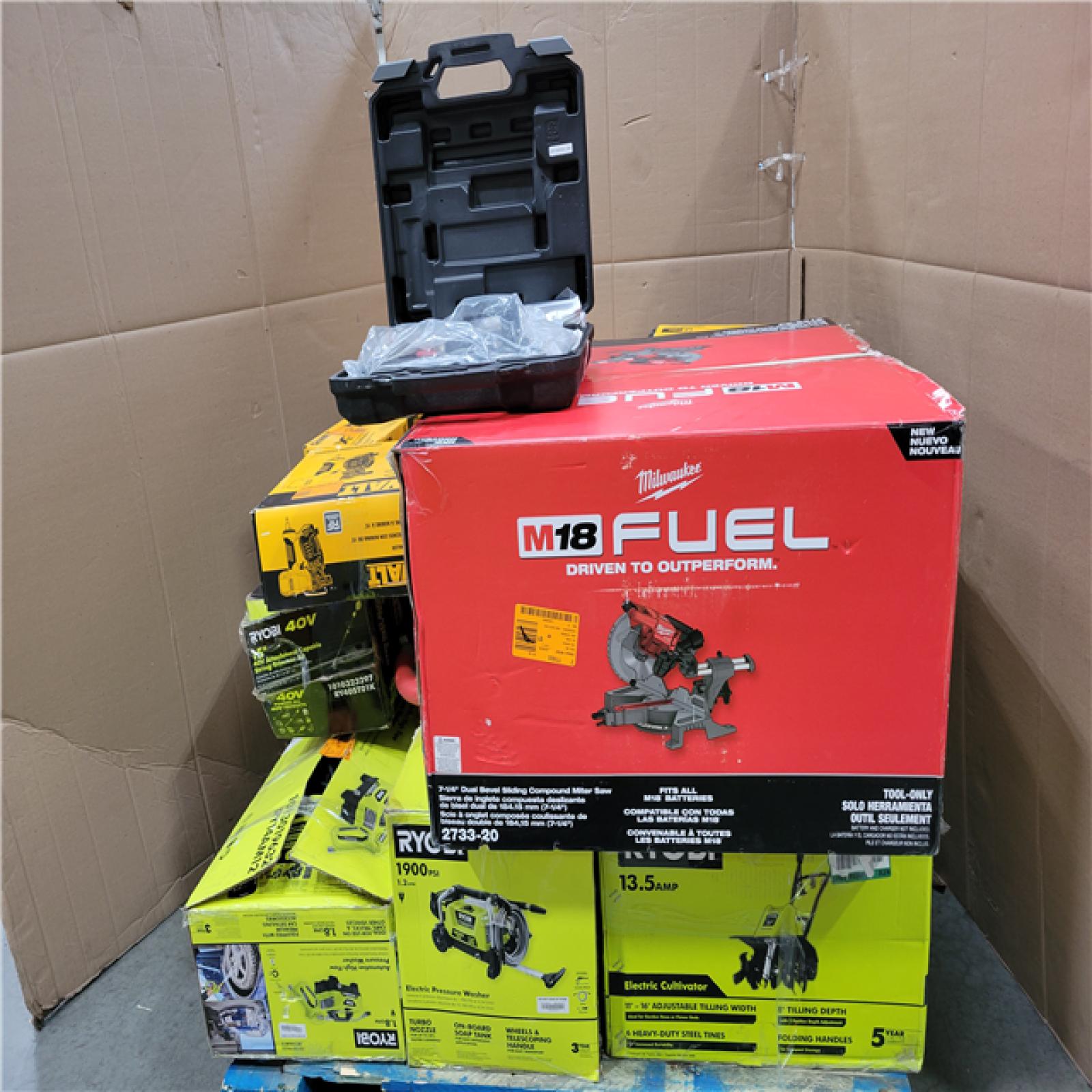 CALIFORNIA AS-IS TOOL PALLET