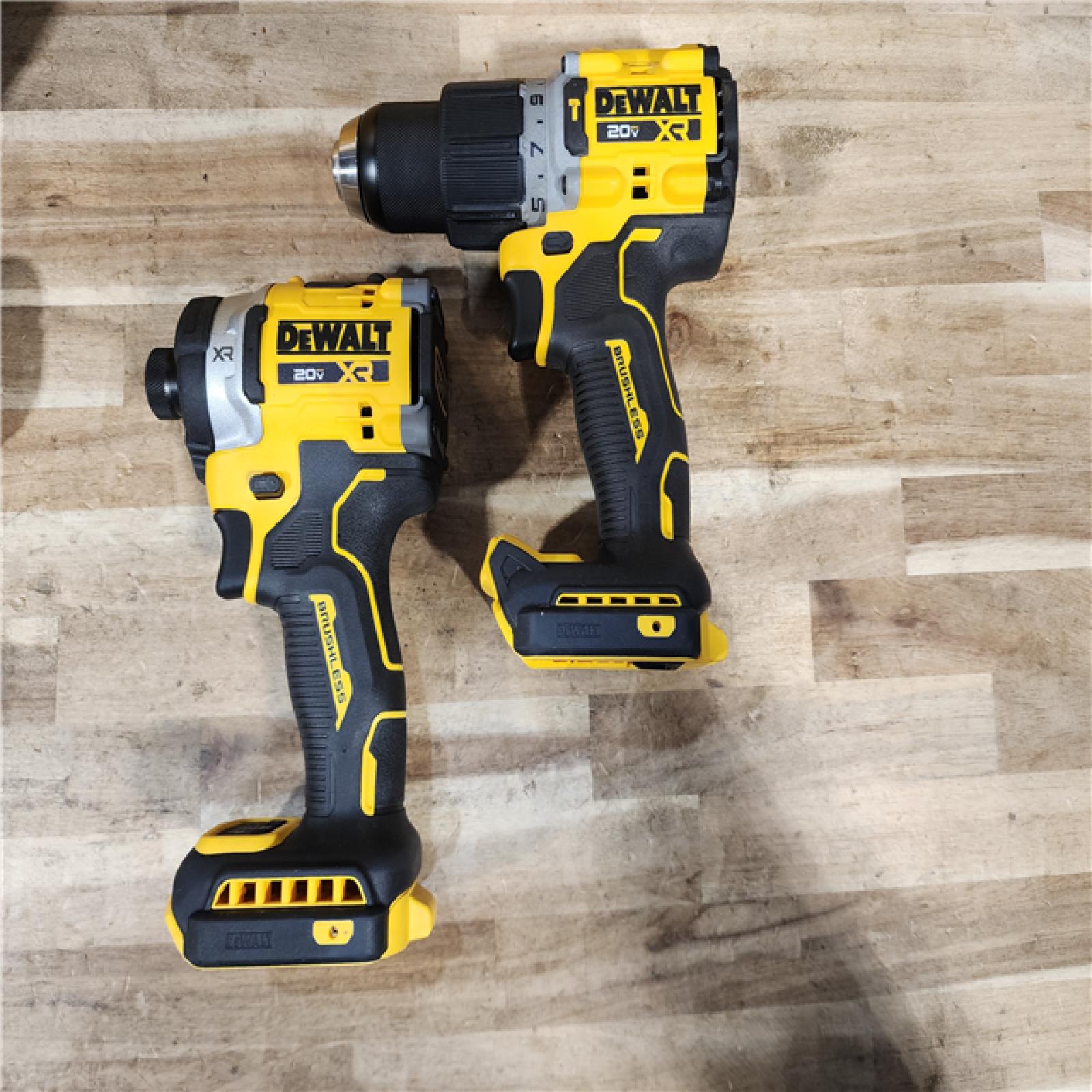 HOUSTON LOCATION - AS-IS DEWALT 20V XR Lithium-Ion Cordless 2-Tool Combo Kit
