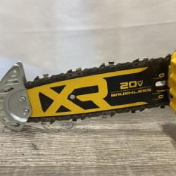 AS-IS DEWALT 20V MAX 8 in. Brushless Cordless Battery Powered Pruning Chainsaw (Tool Only)