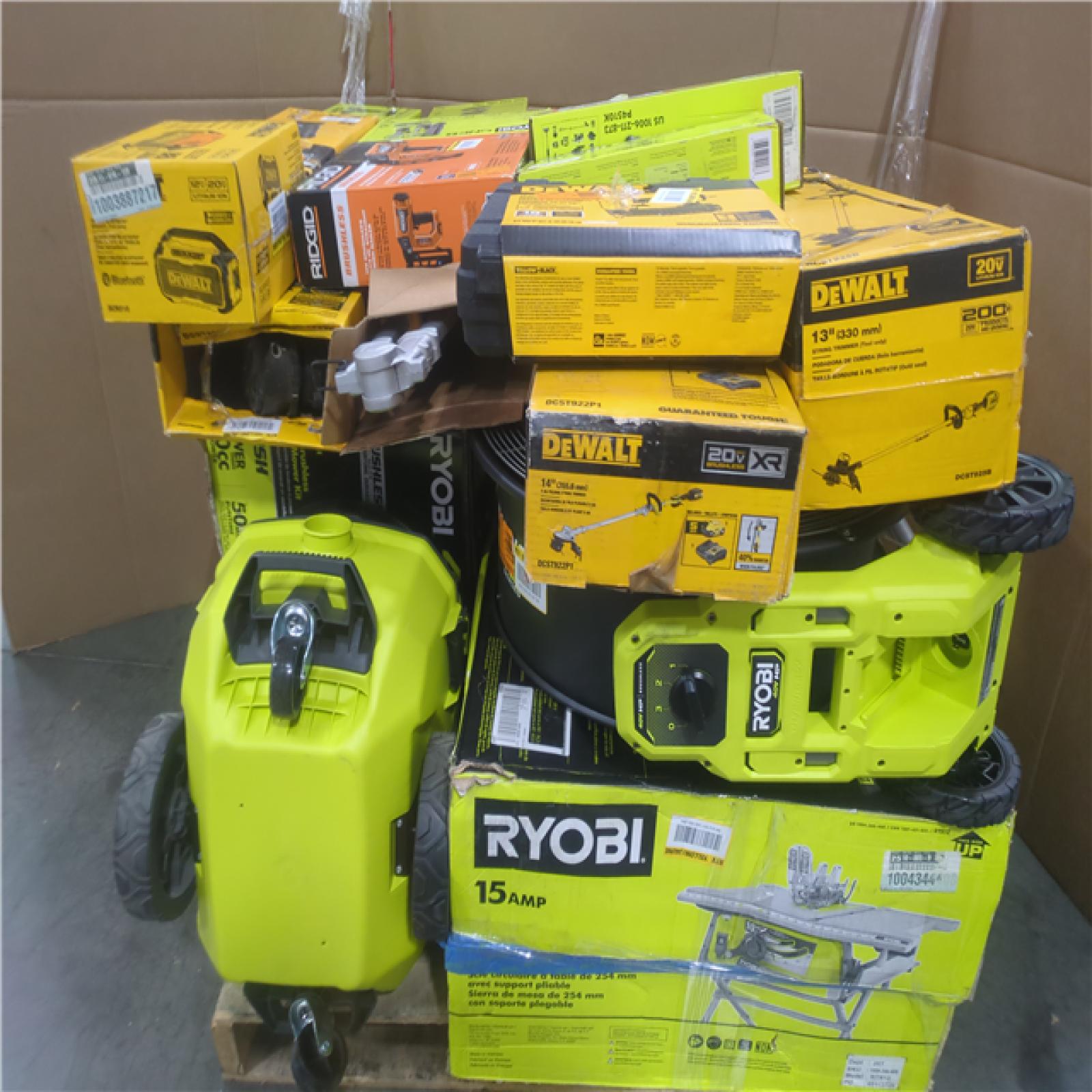 CALIFORNIA AS-IS TOOL PALLET