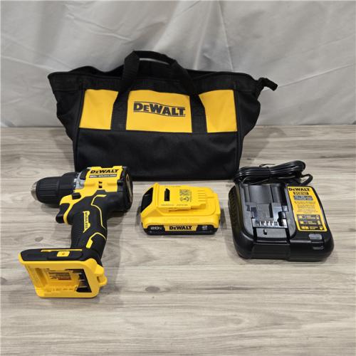 AS-IS DEWALT ATOMIC COMPACT SERIES 20V MAX* Cordless 1/2 Drill/Driver Kit