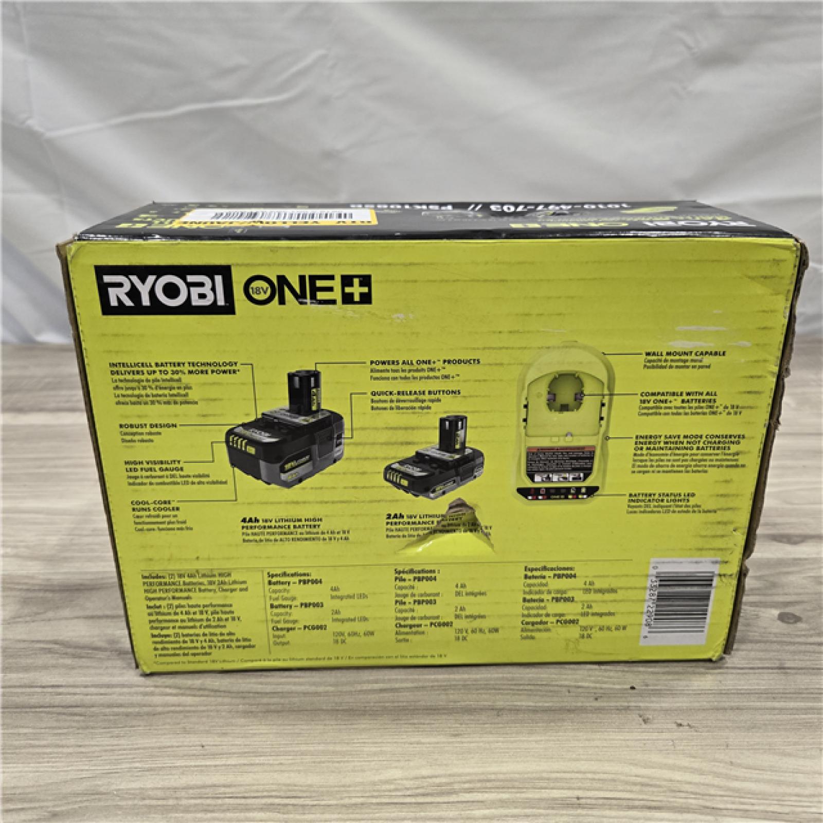 NEW! - ONE+ 18V Lithium-Ion HIGH PERFORMANCE Starter Kit