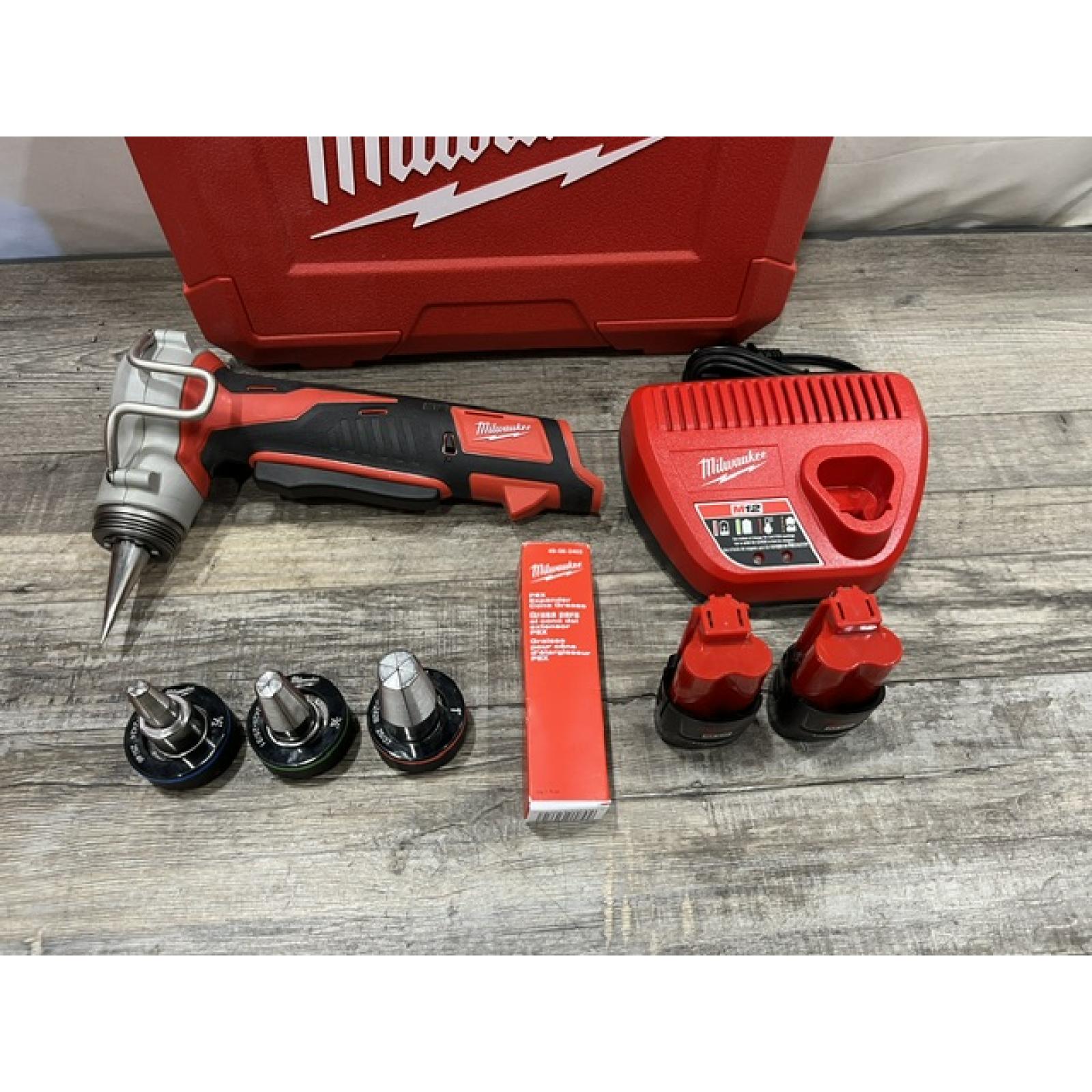 AS-IS Milwaukee Cordless PEX Expansion Tool Kit
