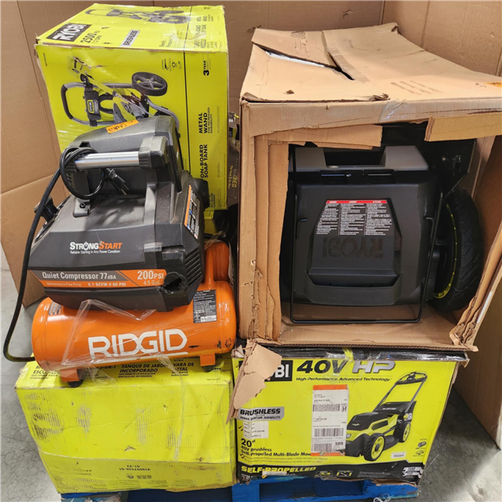 CALIFORNIA AS-IS TOOL PALLET