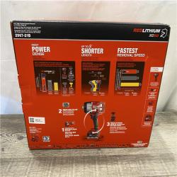 NEW - Milwaukee FUEL 18V Lithium-Ion Brushless Cordless 1/2 in. Impact Wrench w/Friction Ring Kit