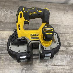 AS-IS DEWALT ATOMIC 20V MAX Cordless Brushless Compact 1-3/4 in. Bandsaw (Tool Only)