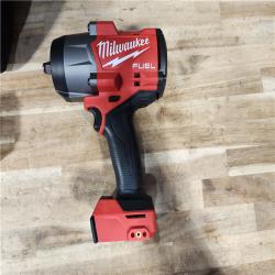 HOUSTON LOCATION - AS-IS (APPEARS LIKE NEW) Milwaukee FUEL 18V Lithium-Ion Brushless Cordless 1/2 in. Impact Wrench w/Friction Ring Kit