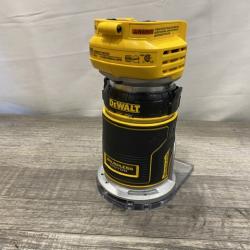 AS-IS DEWALT 20V MAX XR Cordless Brushless Fixed Base Compact Router (Tool Only)