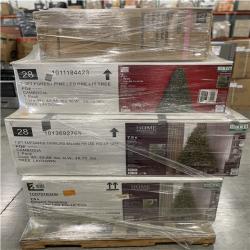 DALLAS LOCATION- AS-IS ASSORTED CHRISTMAS TREES & DECORATIONS PALLET