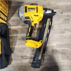 HOUSTON LOCATION - AS-IS DeWalt 20V MAX Collated Cordless Framing Nailer Tool Kit with Rafter Hook