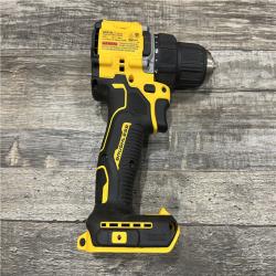 AS-IS DEWALT Atomic 20V Lithium-Ion Cordless Compact 1/2 in. Drill/Driver Kit