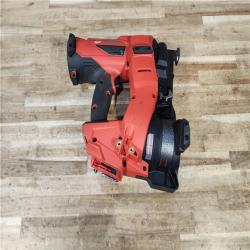 HOUSTON LOCATION - AS - IS Milwaukee FUEL 18-Volt Lithium-Ion Brushless Cordless Coil Roofing Nailer (Tool Only)