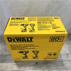 NEW - DEWALT 20V MAX Cordless Drill/Impact 2 Tool Combo Kit