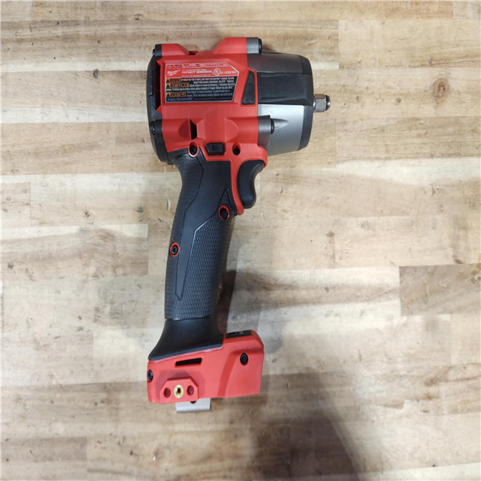 HOUSTON LOCATION - AS-IS Milwaukee  FUEL GEN-2 18V Lithium-Ion Mid Torque Brushless Cordless 3/8 in. Impact Wrench with Friction Ring (Tool-Only)