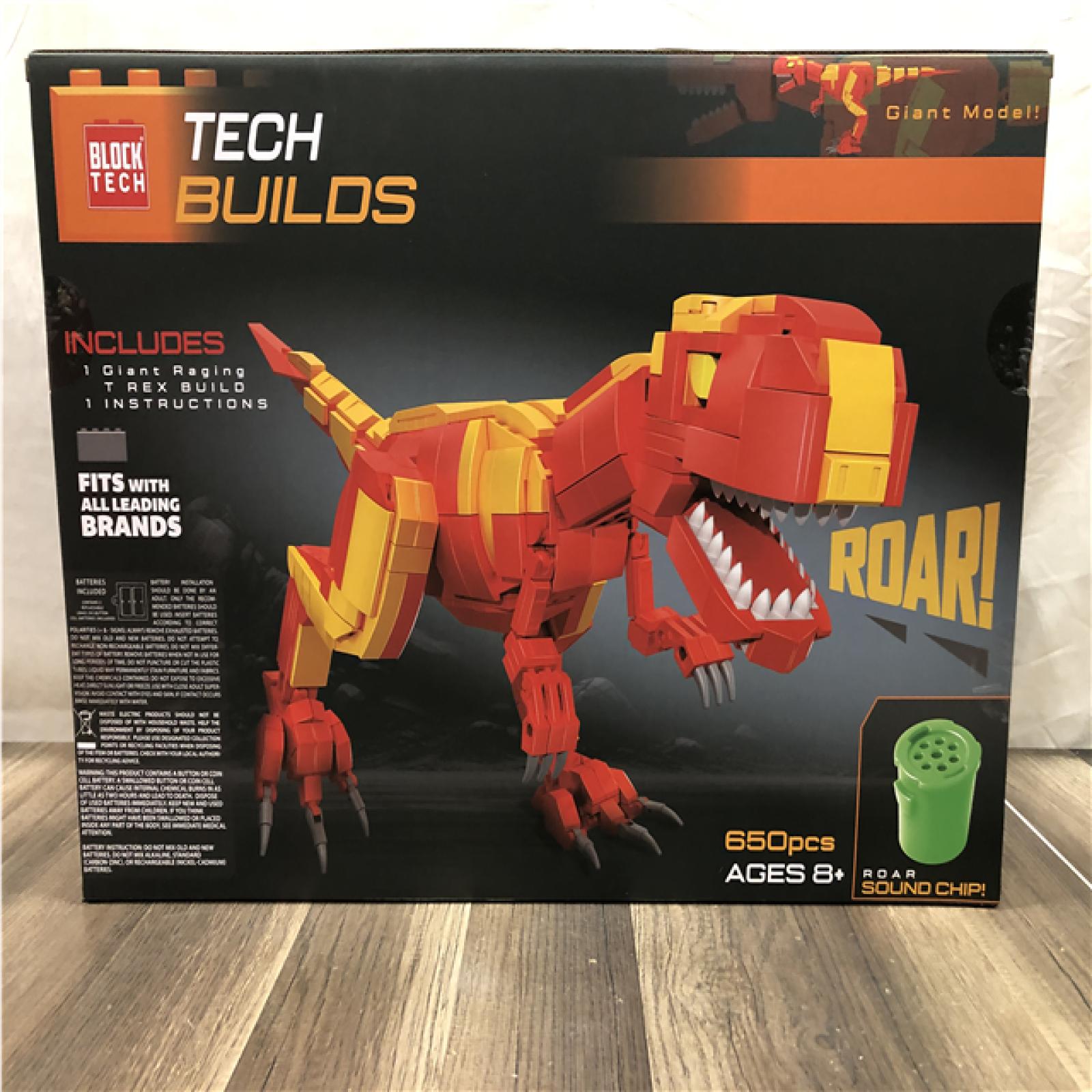 NEW! - Block Tech Espresso Machine & Giant Raging T REX -(6 UNITS)