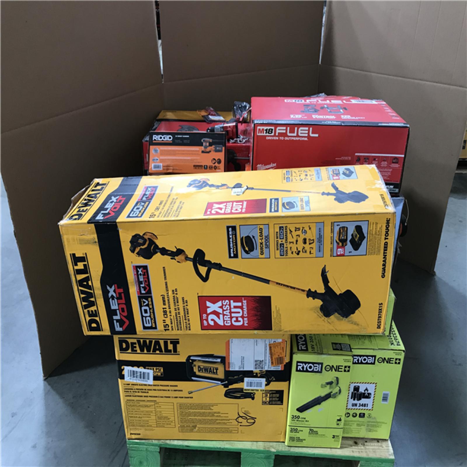 CALIFORNIA AS-IS TOOL PALLET