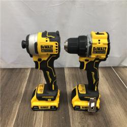AS-IS DEWALT ATOMIC 20-Volt MAX Lithium-Ion Cordless Combo Kit