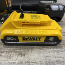 AS-IS DEWALT 20V MAX XR Lithium-Ion Cordless 18-Gauge Narrow Crown Stapler Kit