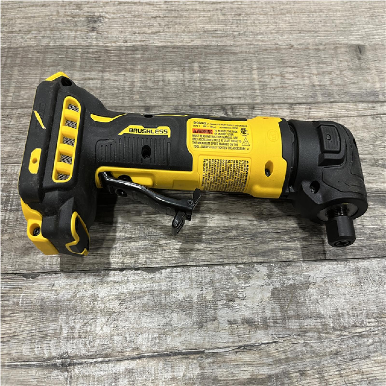 AS-IS DEWALT Atomic 20V MAX Cordless Right Angle Die Grinder (Tool Only)