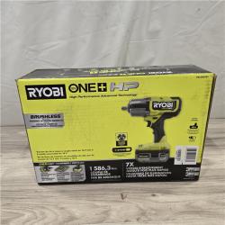 NEW! -  RYOBI ONE+ 18V Cordless 4-Mode 1/2 in. High Torque Impact Wrench Kit