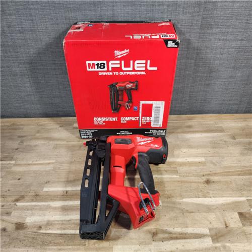 HOUSTON LOCATION - AS-IS Milwaukee Tool Cordless Finish Nail Gun 18 V 3020-20 (TOOL ONLY)