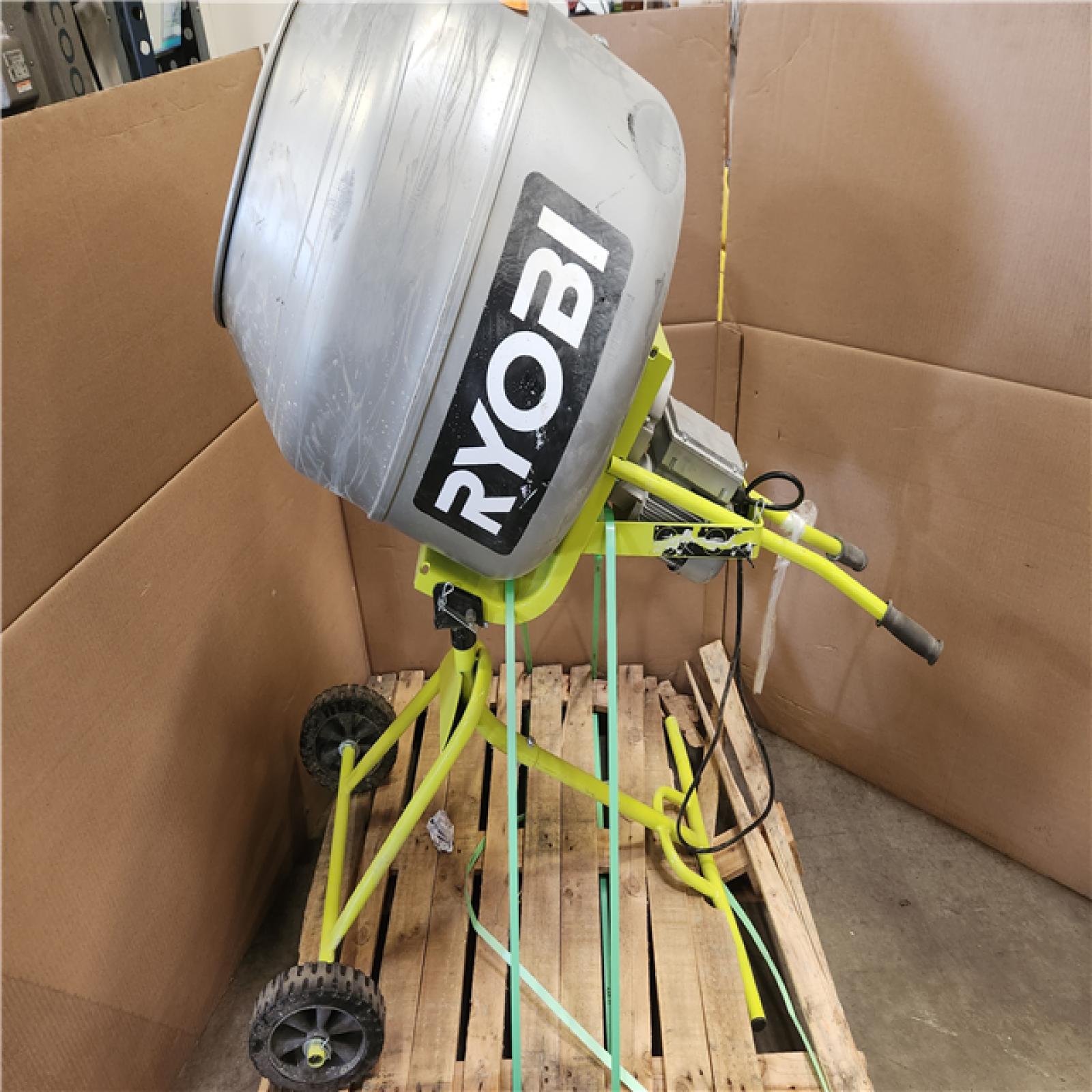 Phoenix RYOBI 5.0 cu. ft. Portable Corded Concrete Mixer with 270 lb. Capacity