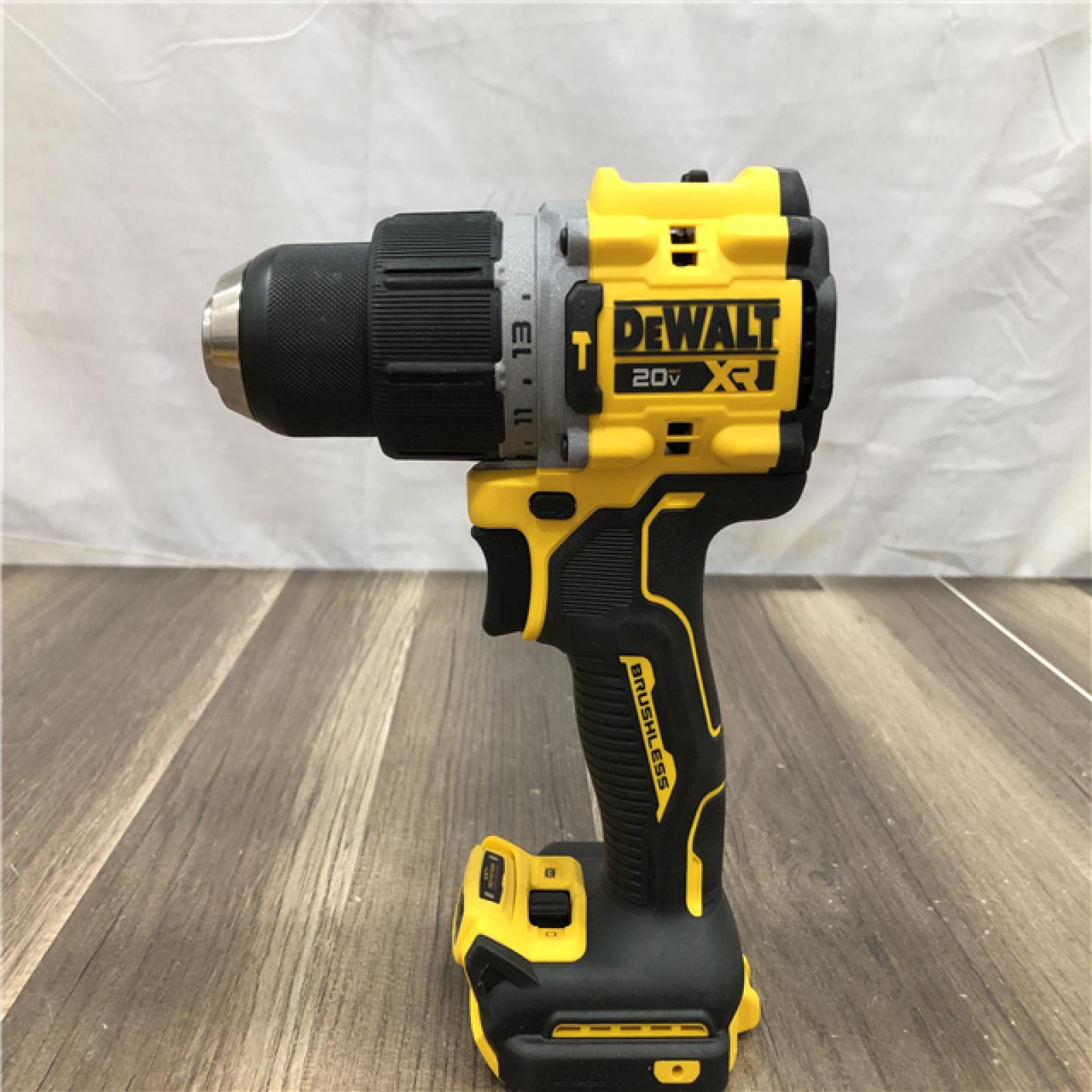 AS-IS DEWALT 20V XR Brushless Cordless 1/2 in. Hammer Drill (Tool-Only)