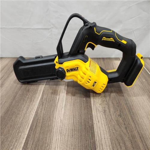AS-IS DEWALT 20V MAX 8 in. Brushless Cordless Battery Powered Pruning Chainsaw (Tool Only)