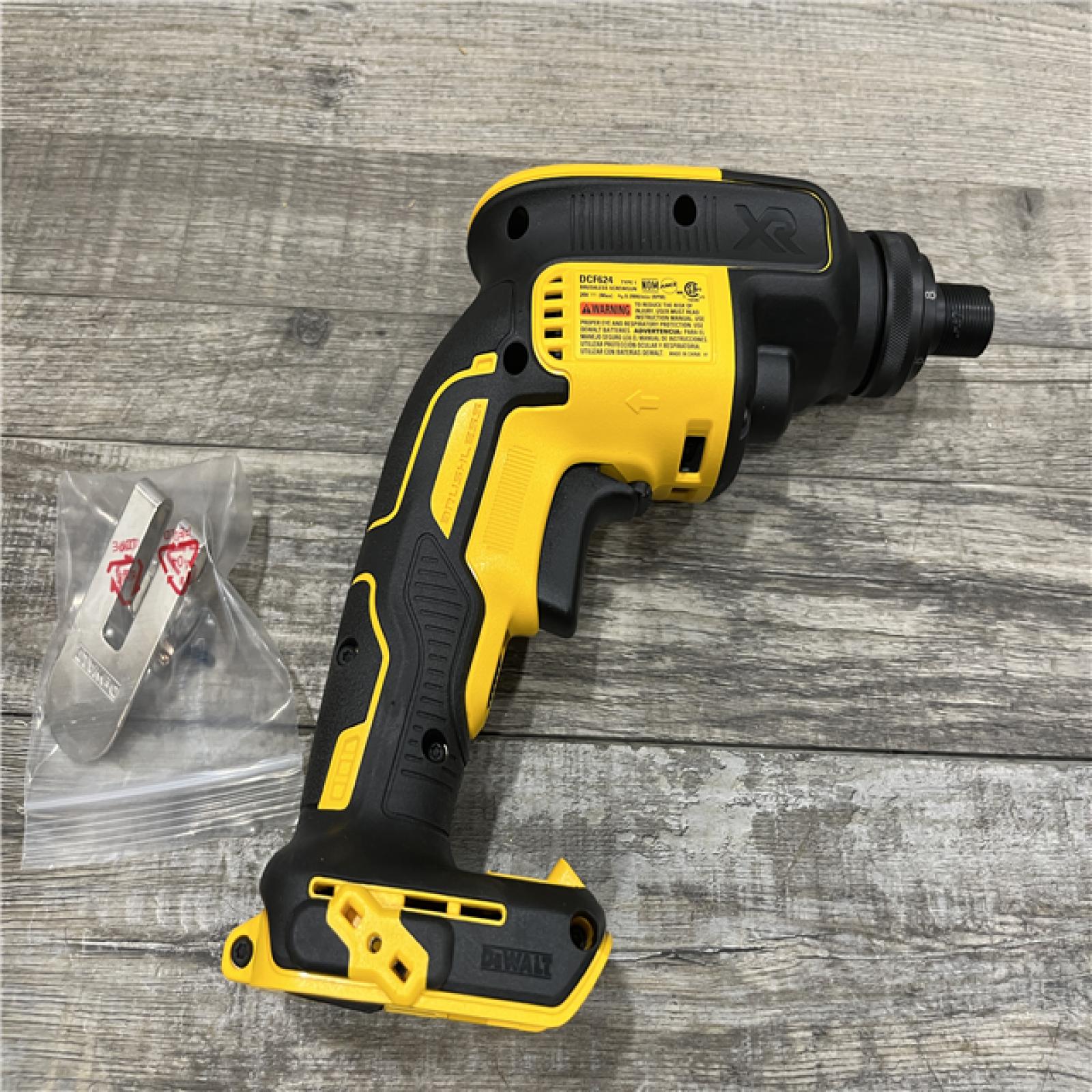 AS-IS DEWALT 20V MAX XR Cordless Brushless Drywall Screw Gun Threaded Clutch Housing (Tool Only)