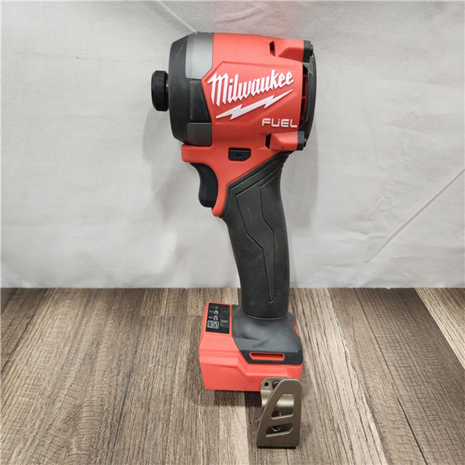 AS-IS- Milwaukee 18V Lithium-Ion Brushless Cordless 1/4 Hex Impact Driver (Tool-Only)