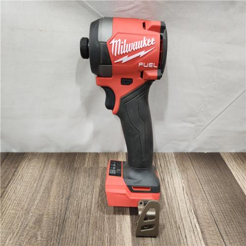 AS-IS- Milwaukee 18V Lithium-Ion Brushless Cordless 1/4 Hex Impact Driver (Tool-Only)