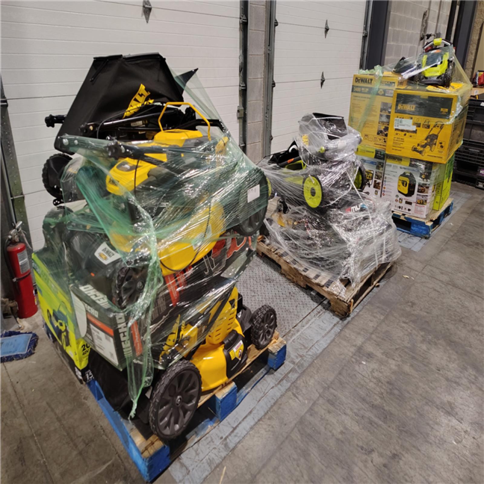Pittston Location As-Is Outdoor Power Tools Partial truckload (6 pallets) 8579-B