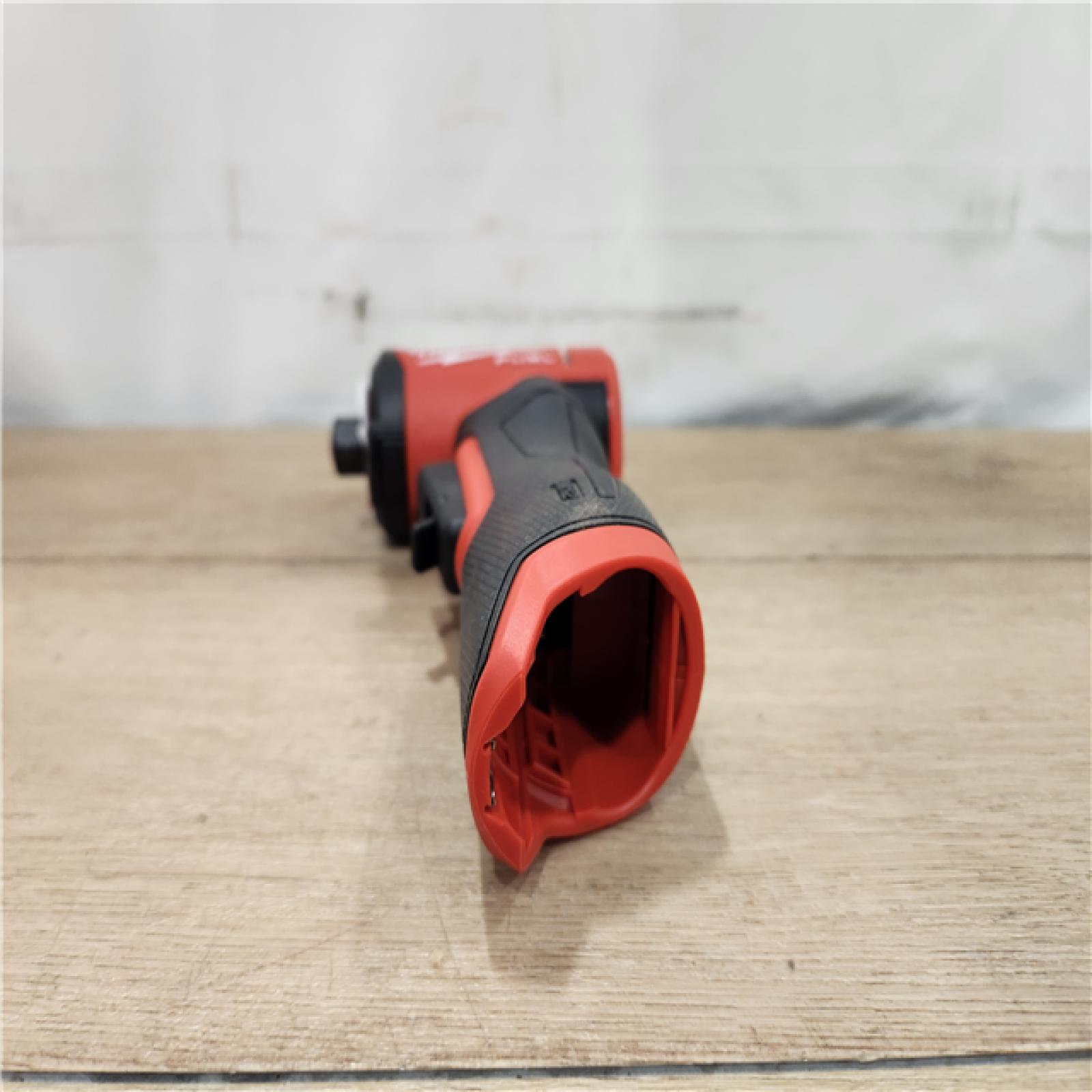 AS-IS- Milwaukee  FUEL 12V Lithium-Ion Brushless Cordless 1/4 in. Right Angle Die Grinder (Tool-Only)