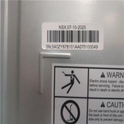 CALIFORNIA AS-IS SHARP ELETRIC BURNERS AND OVEN