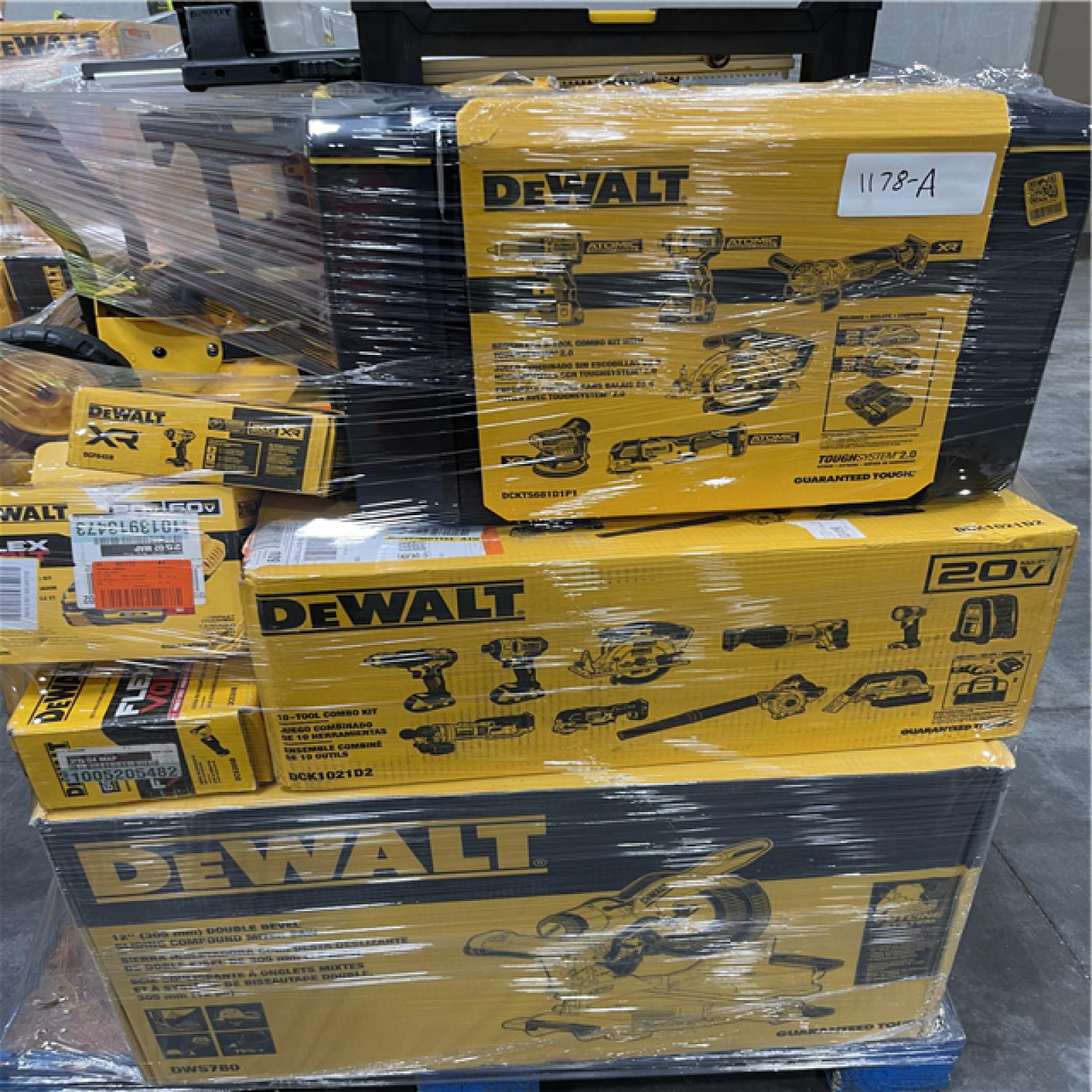 Atlanta Location As-Is Power Tools Partial Truckload (14 Pallets) 1178-A