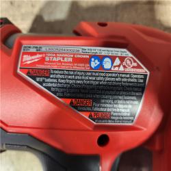 HOUSTON LOCATION - AS - IS Milwaukee FUEL 18-Volt Lithium-Ion Brushless Cordless 18-Gauge 1/4 in. Narrow Crown Stapler (Tool-Only)