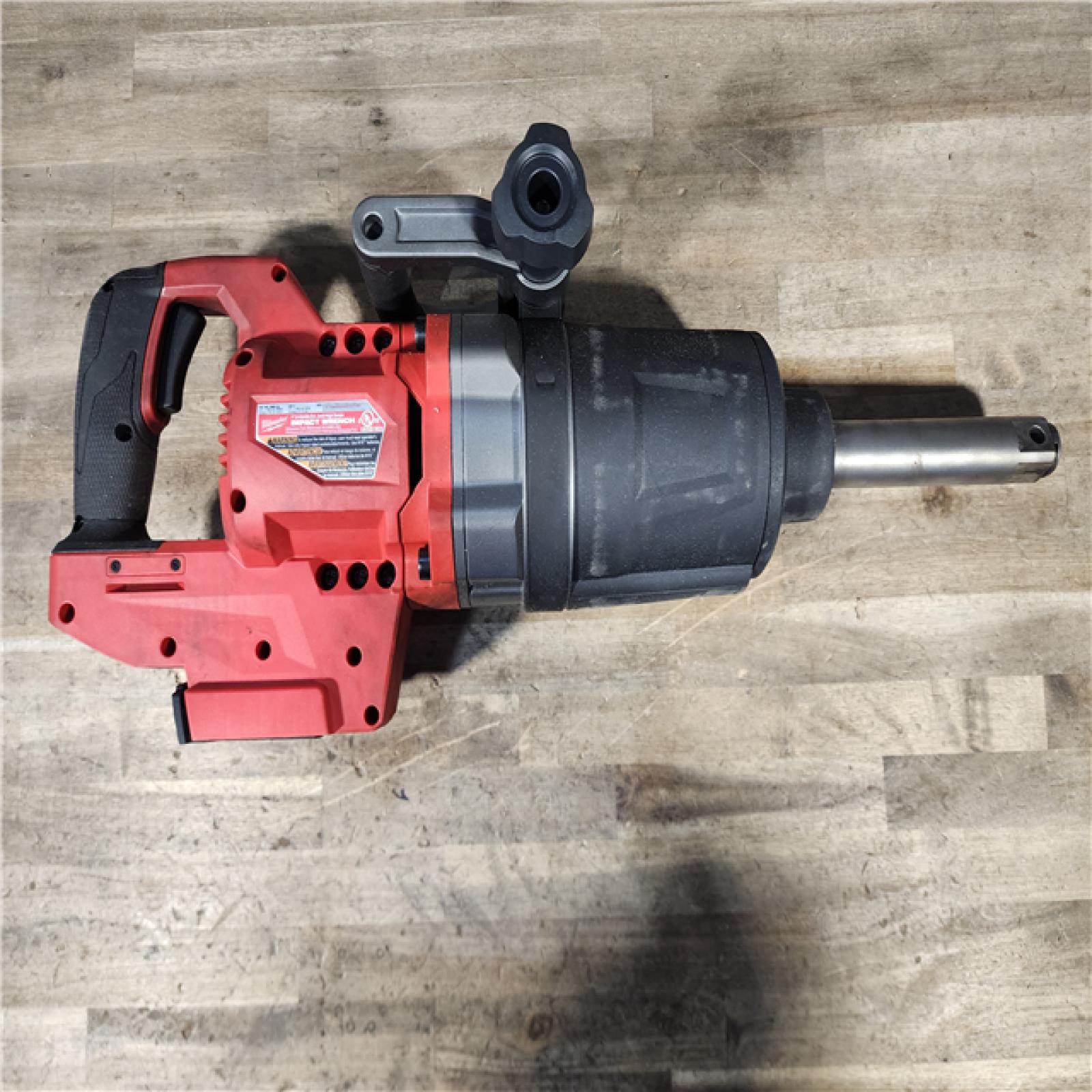 HOUSTON LOCATION - AS-IS Milwaukee 2869-20 M18 FUEL 18V Lithium-Ion Brushless Cordless 1 in. Impact Wrench Extended Reach D-Handle (Tool-Only)