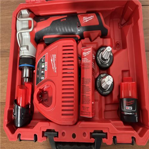California AS-IS Milwaukee M12 Cordless Propex Expansion Tool Kit