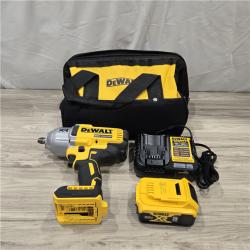 AS-IS Dewalt 20V MAX Lithium-Ion Cordless 1/2 in. Impact Wrench Kit